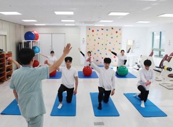 그룹 운동치료실 사진