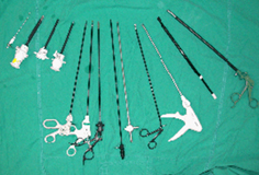 복강경 기구 사진