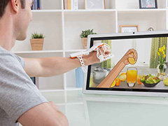 손 기능 재활 회복 전산화 훈련 시스템(Rapael smart gloves) 사진