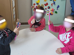 공공재활프로그램 치료 모습 (그룹 언어 치료)