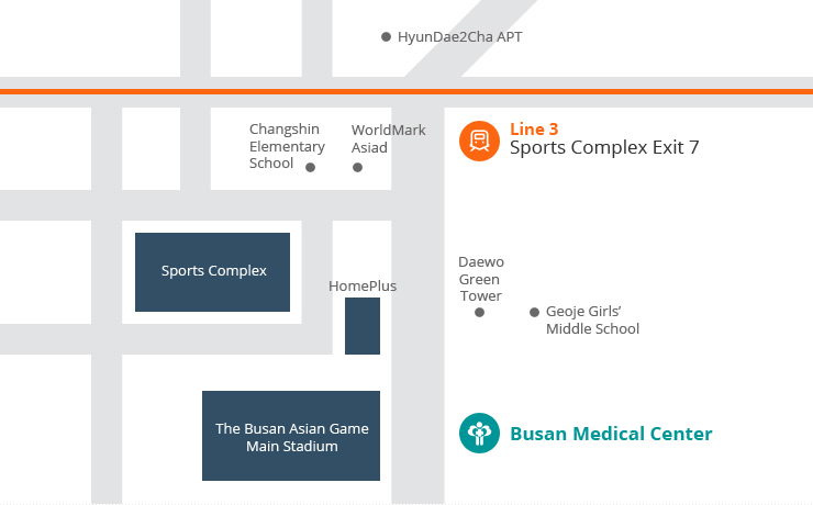 Busan Medical Center Location